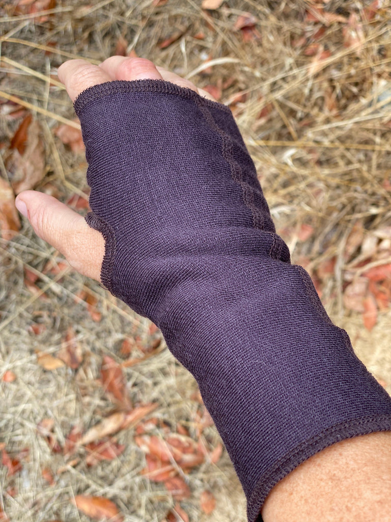 Native World - Merino & Possum Multi Fingerless Gloves - The Tin Shed